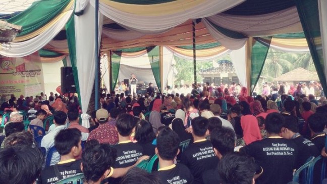 Tim pemenangan Syahirsah-Sofia Fattah